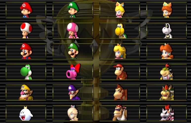 Characters in Mario Kart Wii